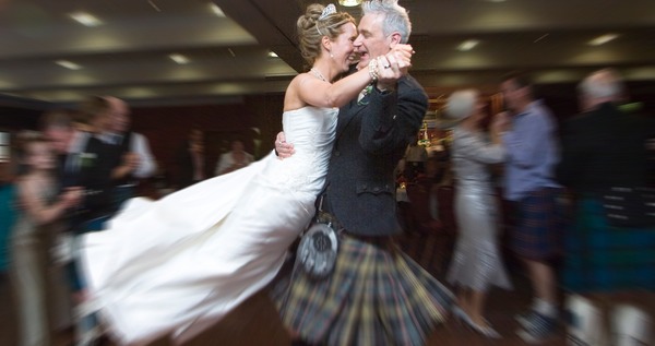 Couple dancing